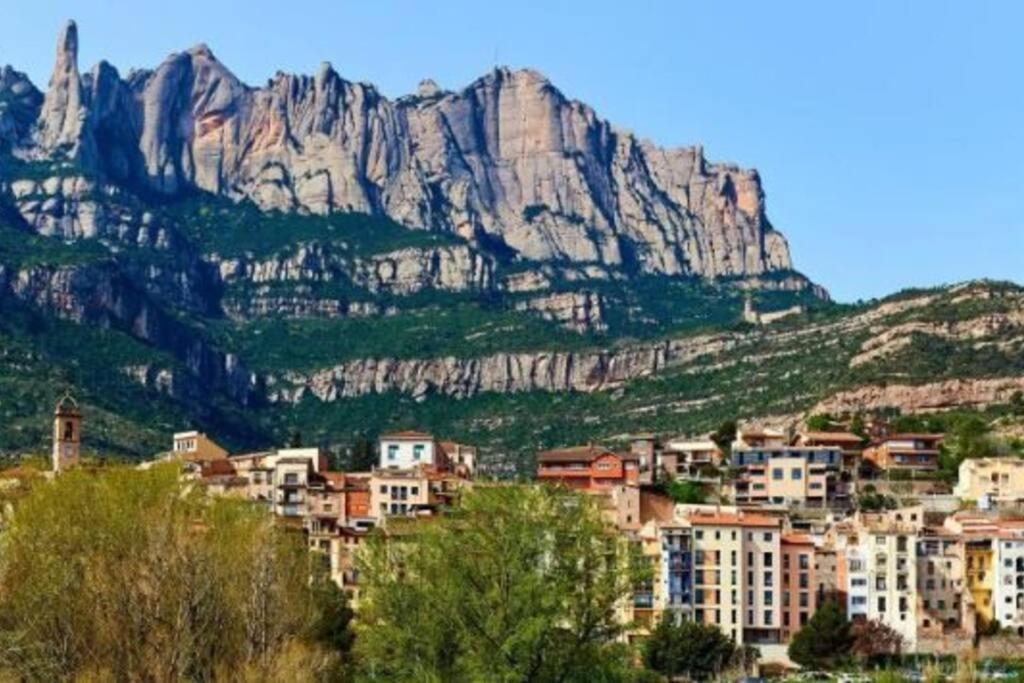 Piso En El Centro De Monistrol De Montserrat Exteriér fotografie